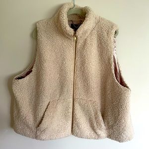 J. Crew Teddy Sherpa Vest- 3X